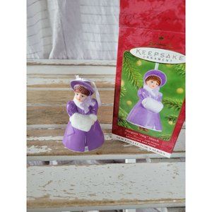 Hallmark Margaret Meg March Madame Alexander Little women ornament purple Xmas t